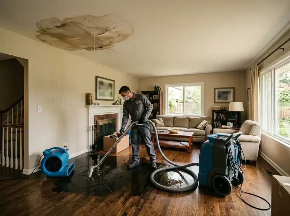 attic-pipe-burst-ceiling-drip-008 — frequently asked questions, Water Damage Restoration & Carpet Care in Warden, WA